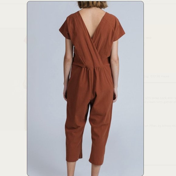 Allison Wonderland / Pillar Goa Jumpsuit (Black) - Picture 6 of 9